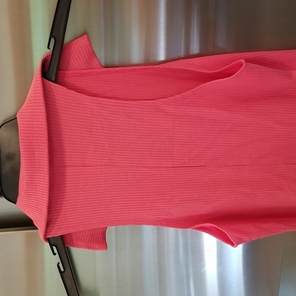 💕REFORMATION💕 Pete Dress ~ Snapdragon Pink Ribbed Medium M NWT - Picture 11 of 14
